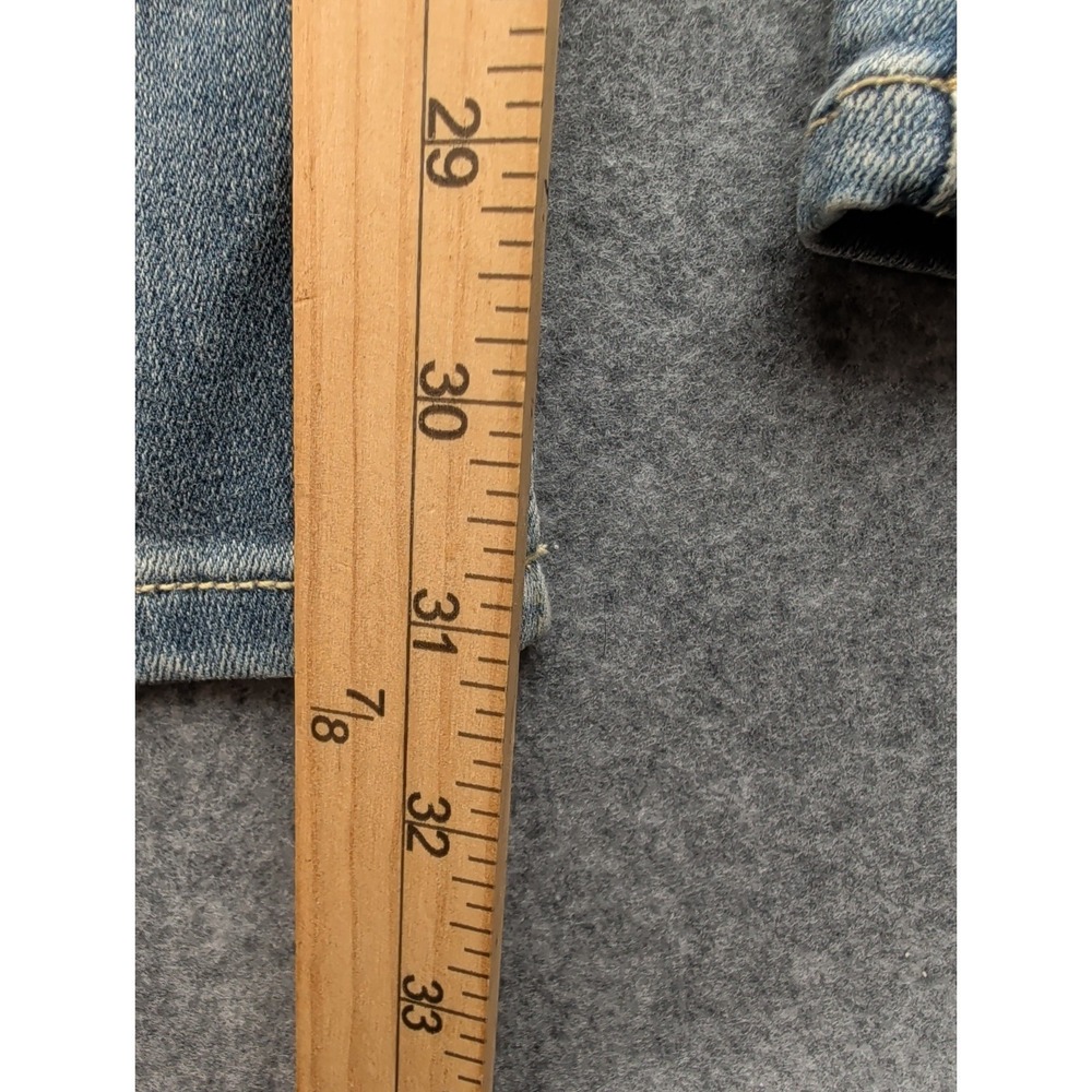 NWT Women's Judy Blue Bell Bottom Jeans Distressed High Rise size 1/25 - Picture 16 of 16